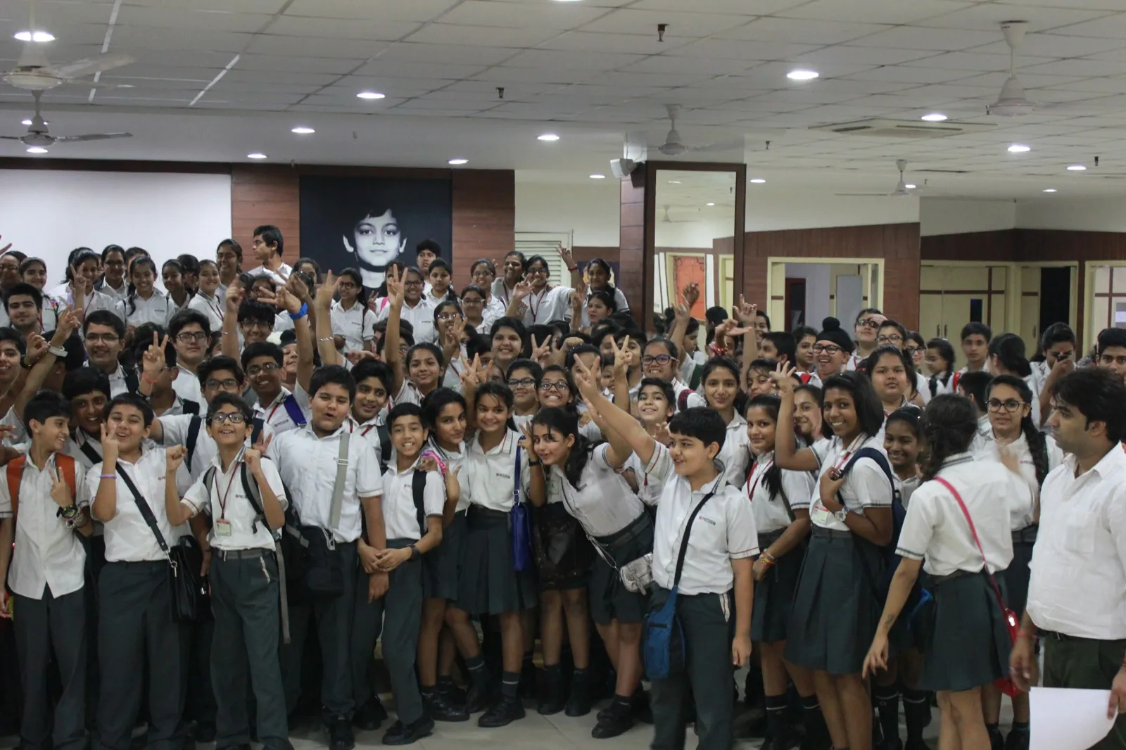 Students at a Brainwiz session