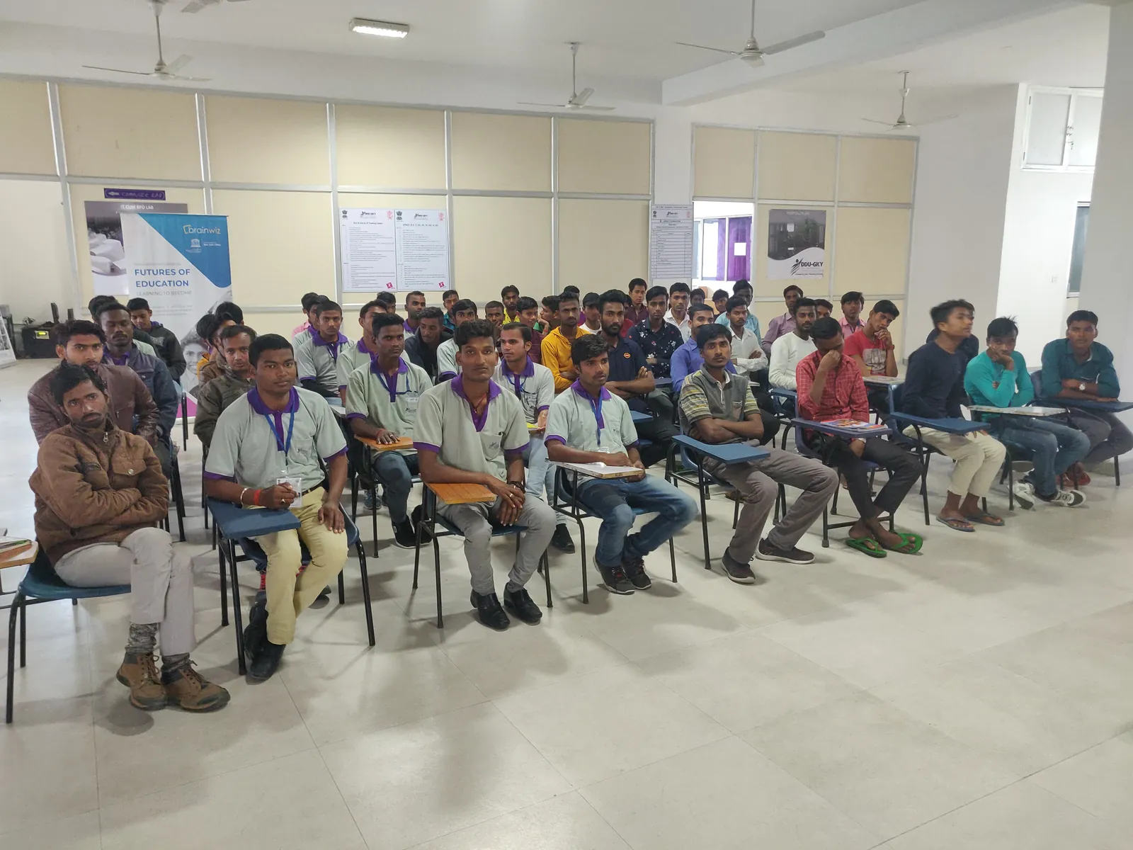 Rural youth consultation at the AROH Foundation skills centre
